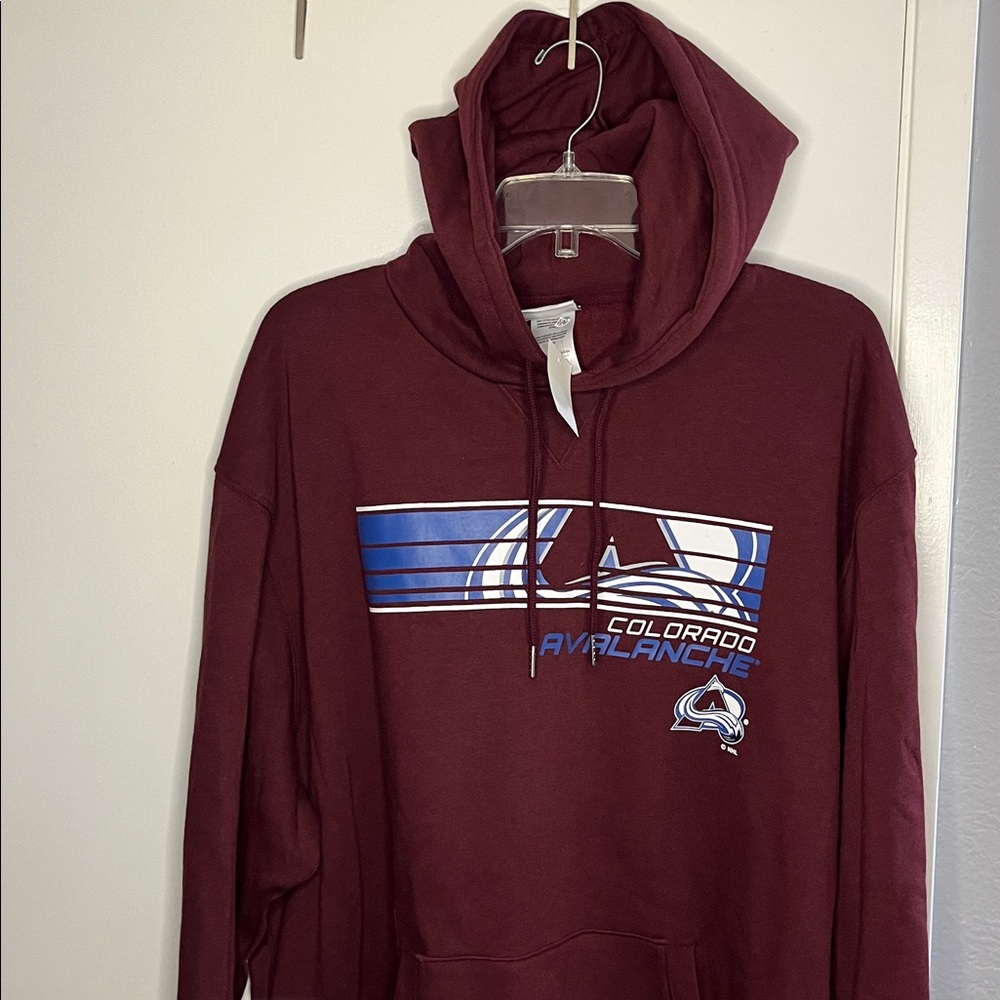 Colorado Avalanche Maroon Hoodie NWT!!